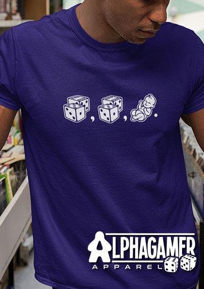 Dice Dice Baby (Plural) Alphagamer T-Shirt  - Off World Tees