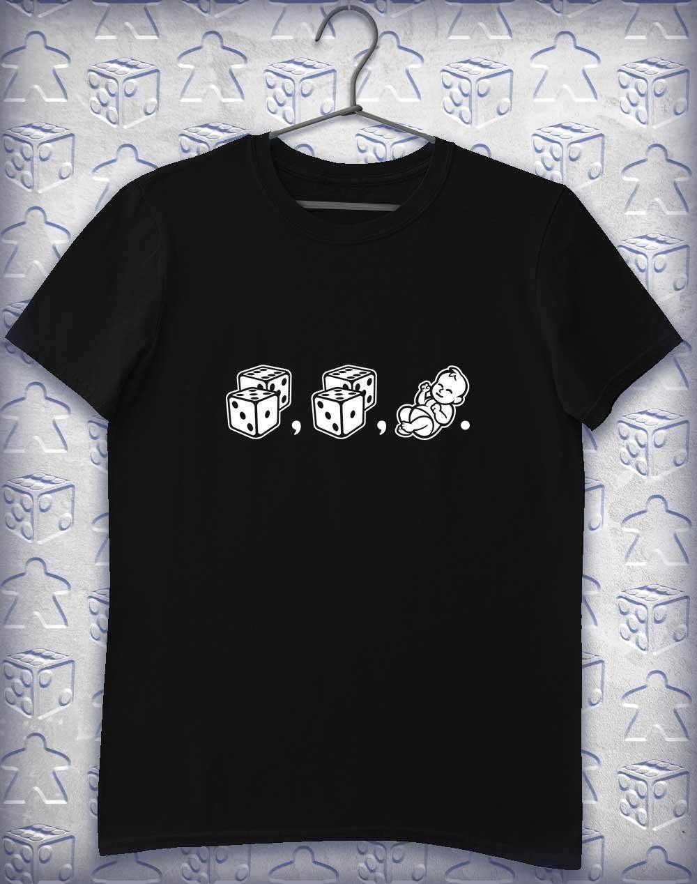 Dice Dice Baby (Plural) Alphagamer T-Shirt S / Black  - Off World Tees