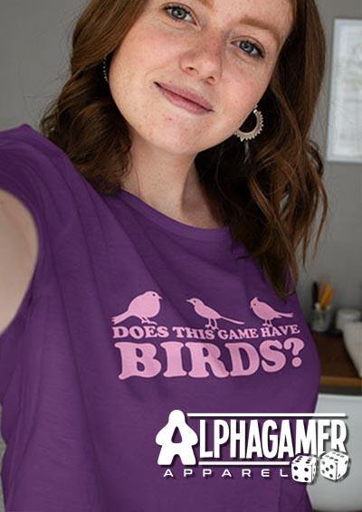Does This Game Have Birds? Alphagamer T-Shirt  - Off World Tees
