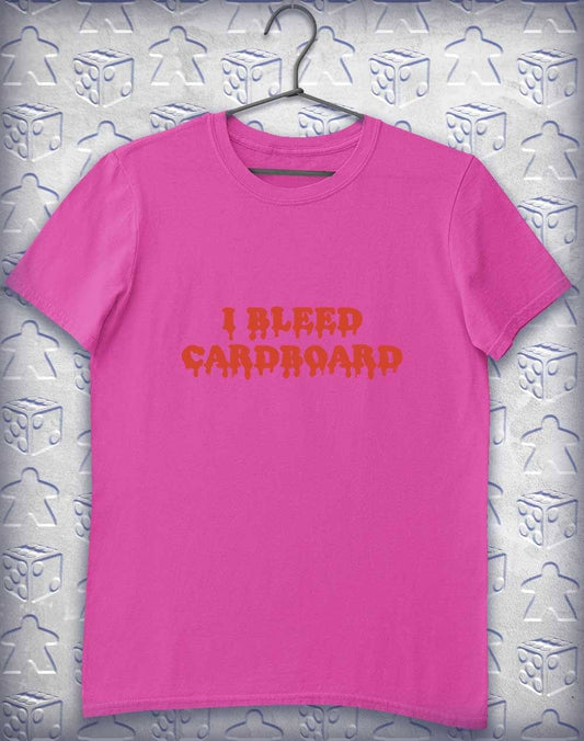 I Bleed Cardboard Alphagamer T-Shirt S / Azalea  - Off World Tees