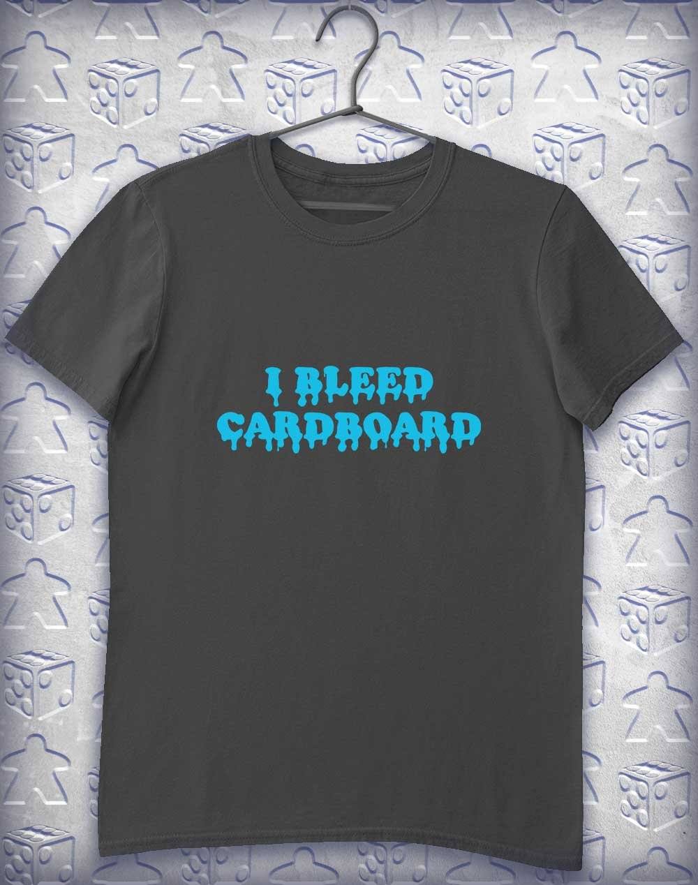 I Bleed Cardboard Alphagamer T-Shirt S / Charcoal  - Off World Tees