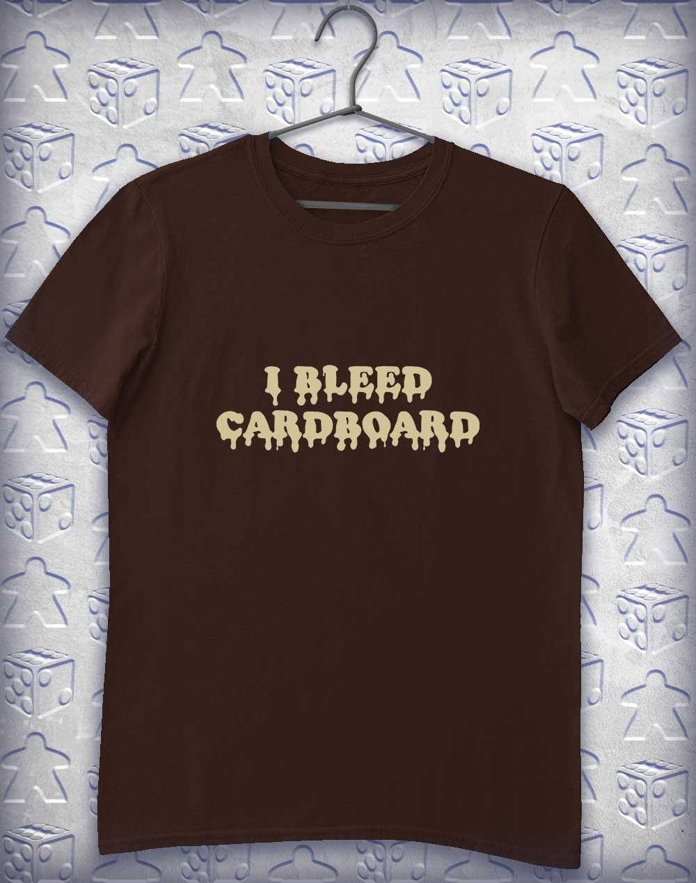 I Bleed Cardboard Alphagamer T-Shirt S / Dark Chocolate  - Off World Tees