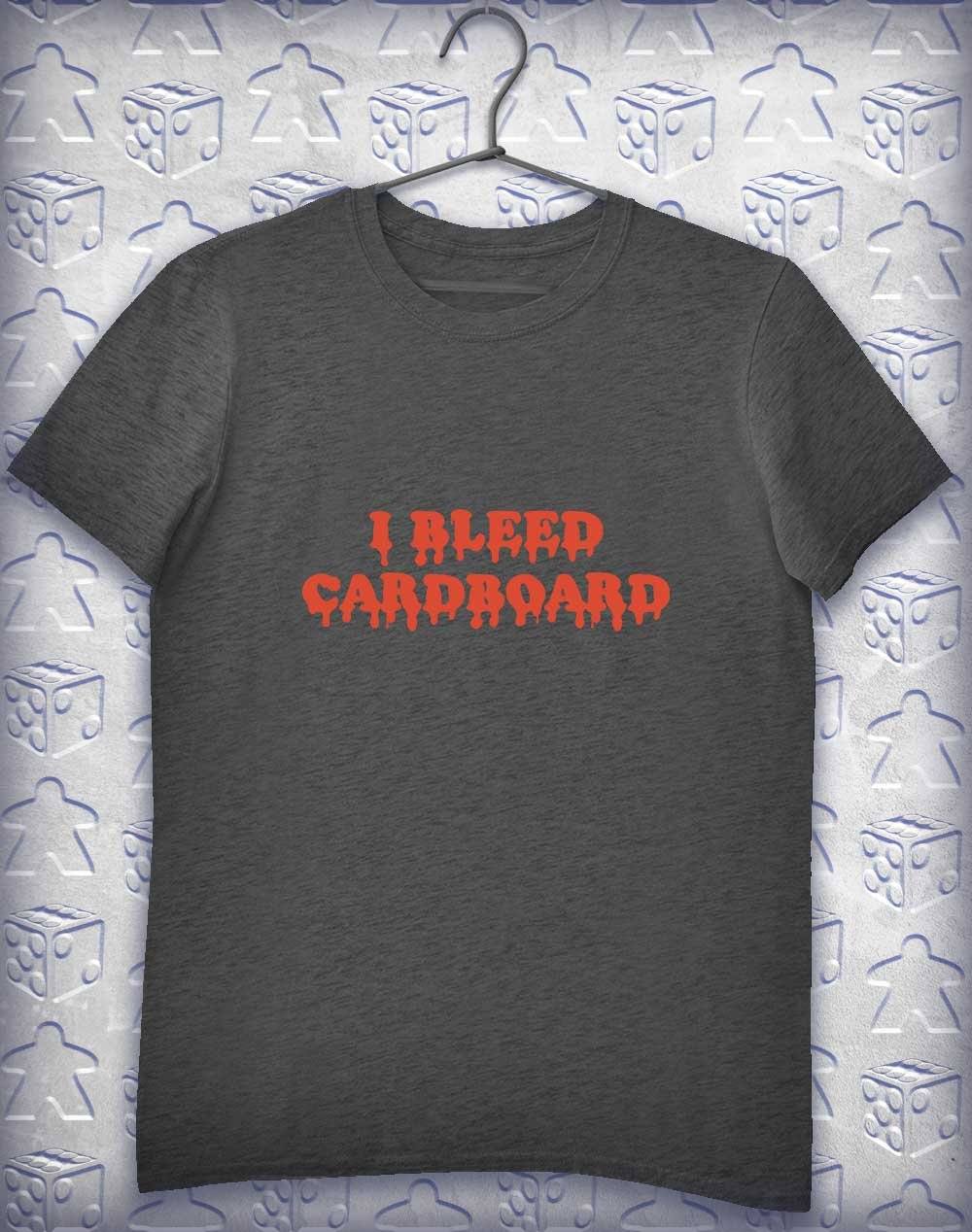 I Bleed Cardboard Alphagamer T-Shirt S / Dark Heather  - Off World Tees
