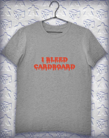I Bleed Cardboard Alphagamer T-Shirt S / Sport Grey  - Off World Tees