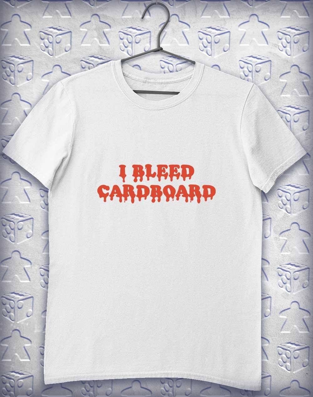I Bleed Cardboard Alphagamer T-Shirt S / White  - Off World Tees