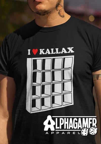 I Heart Kallax Alphagamer T-Shirt  - Off World Tees