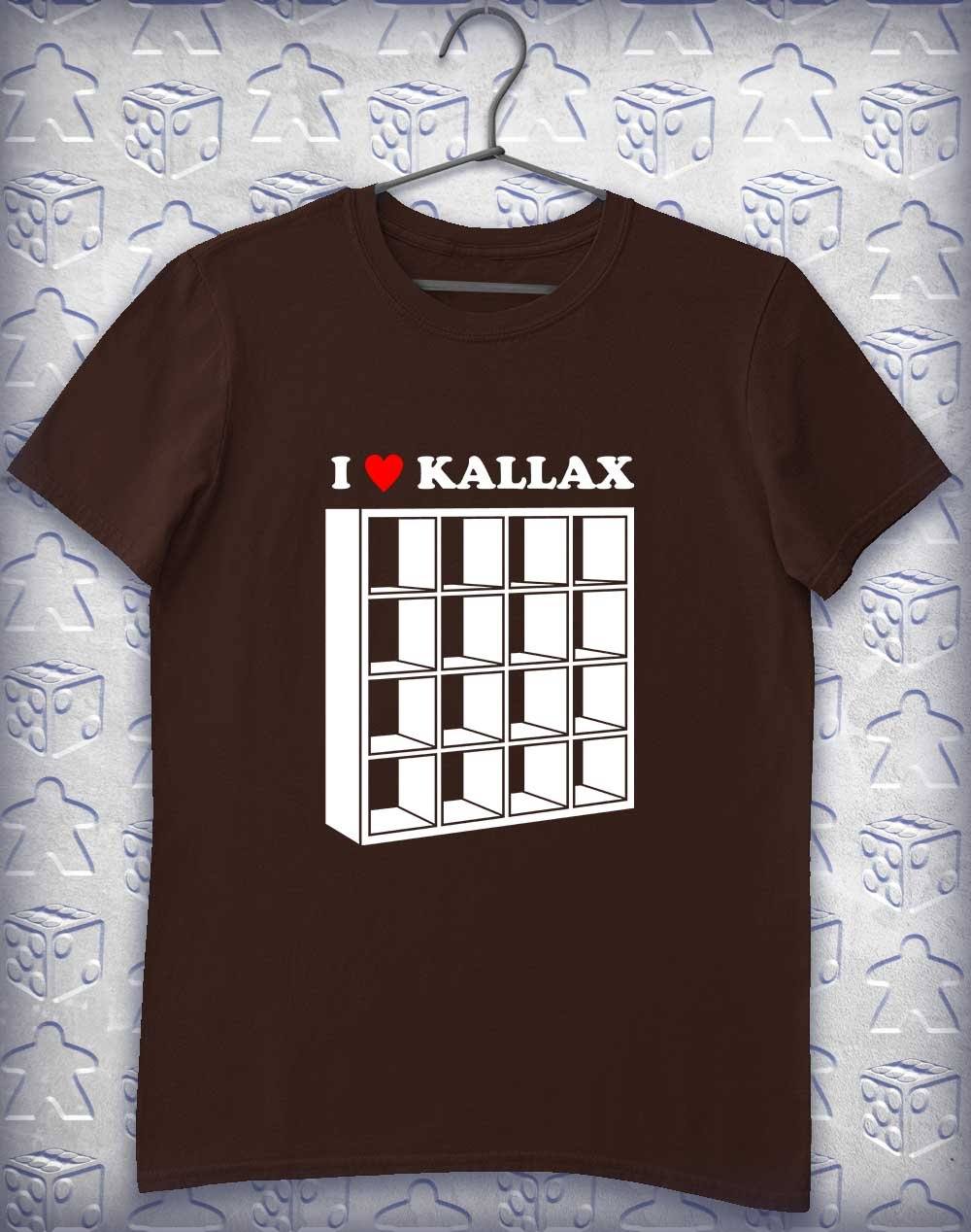 I Heart Kallax Alphagamer T-Shirt S / Dark Chocolate  - Off World Tees