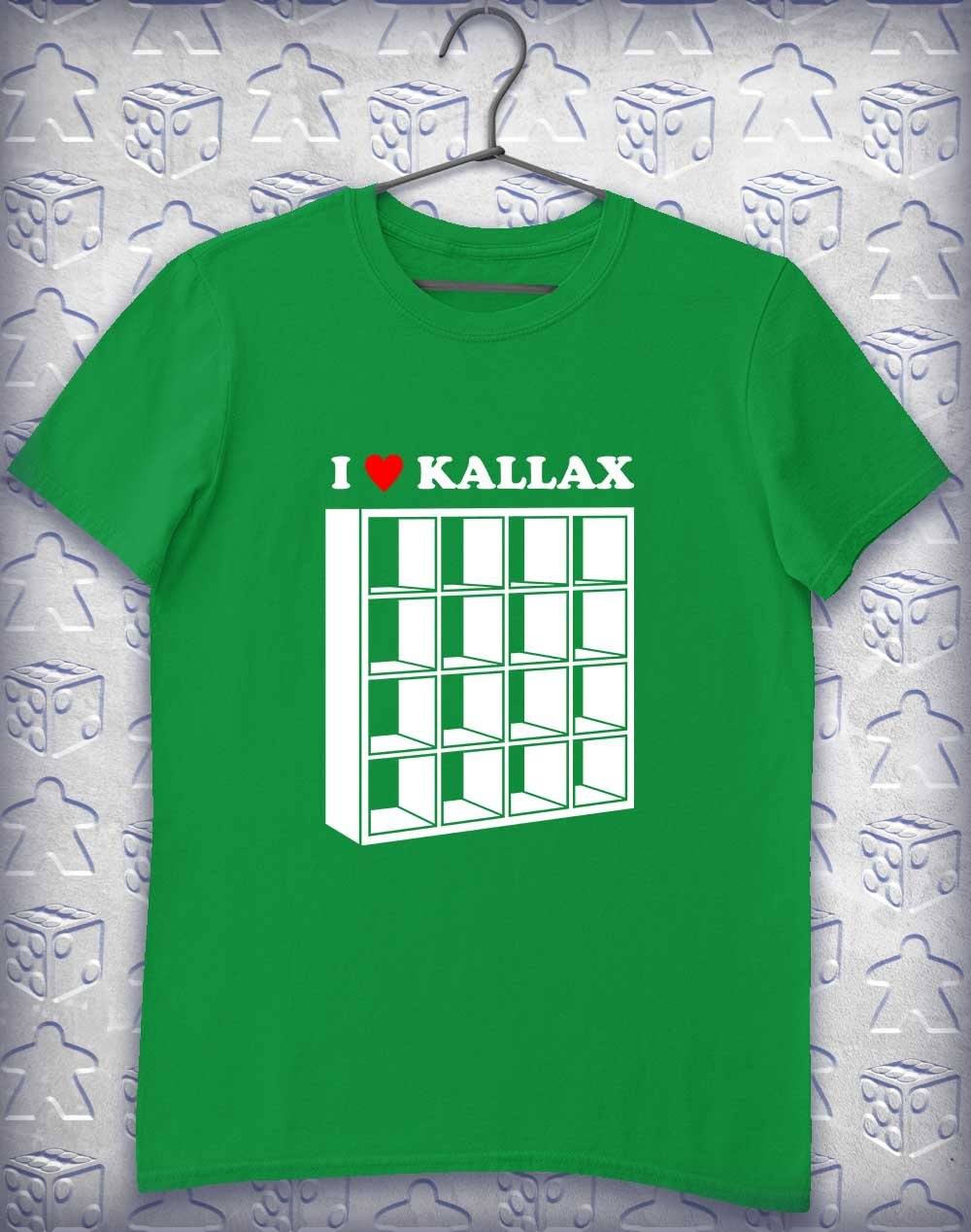 I Heart Kallax Alphagamer T-Shirt S / Irish Green  - Off World Tees