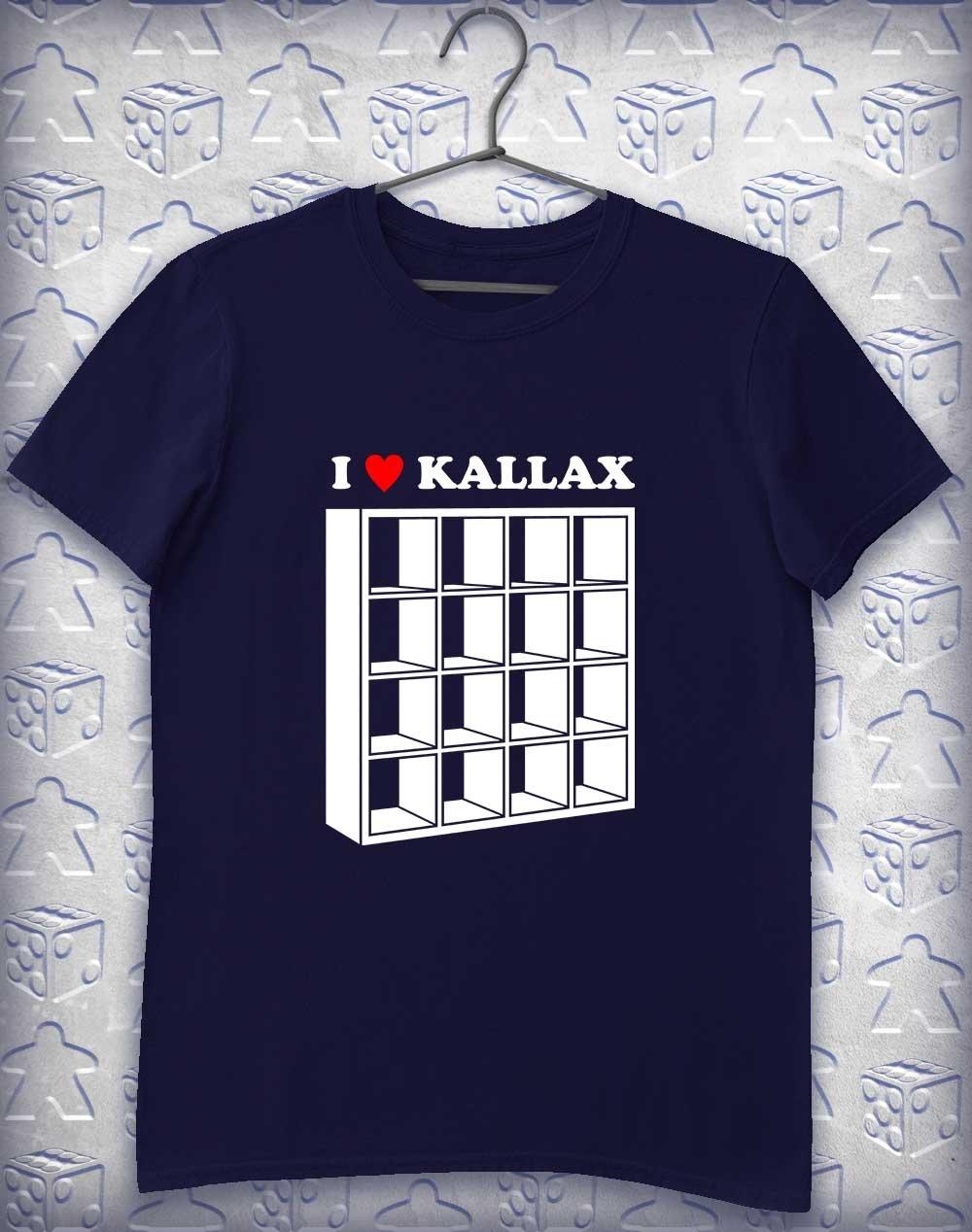 I Heart Kallax Alphagamer T-Shirt S / Navy  - Off World Tees