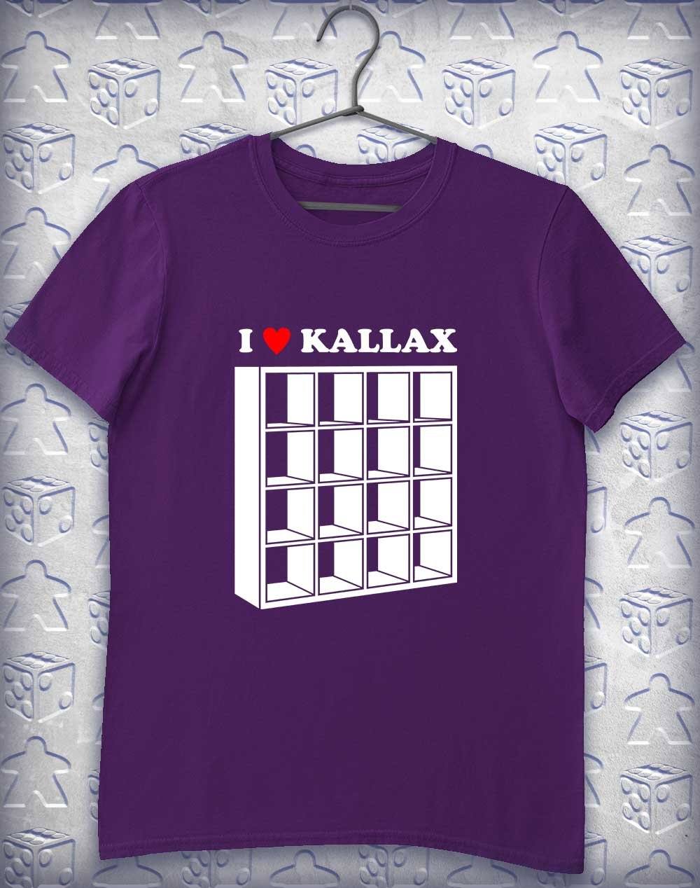 I Heart Kallax Alphagamer T-Shirt S / Purple  - Off World Tees