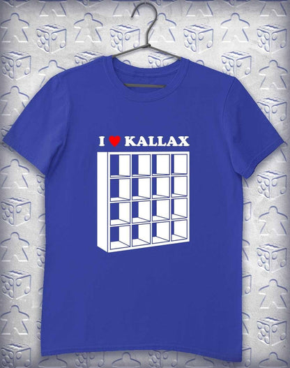 I Heart Kallax Alphagamer T-Shirt S / Royal  - Off World Tees