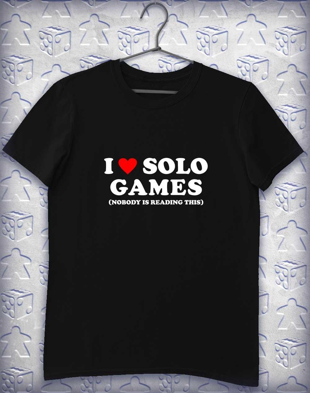 I Heart Solo Games Alphagamer T-Shirt S / Black  - Off World Tees