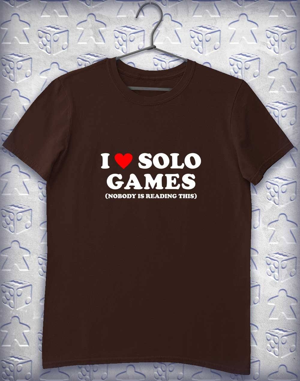 I Heart Solo Games Alphagamer T-Shirt S / Dark Chocolate  - Off World Tees