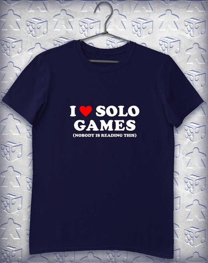 I Heart Solo Games Alphagamer T-Shirt S / Navy  - Off World Tees