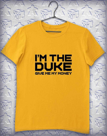 I'm the Duke Alphagamer T-Shirt S / Gold  - Off World Tees