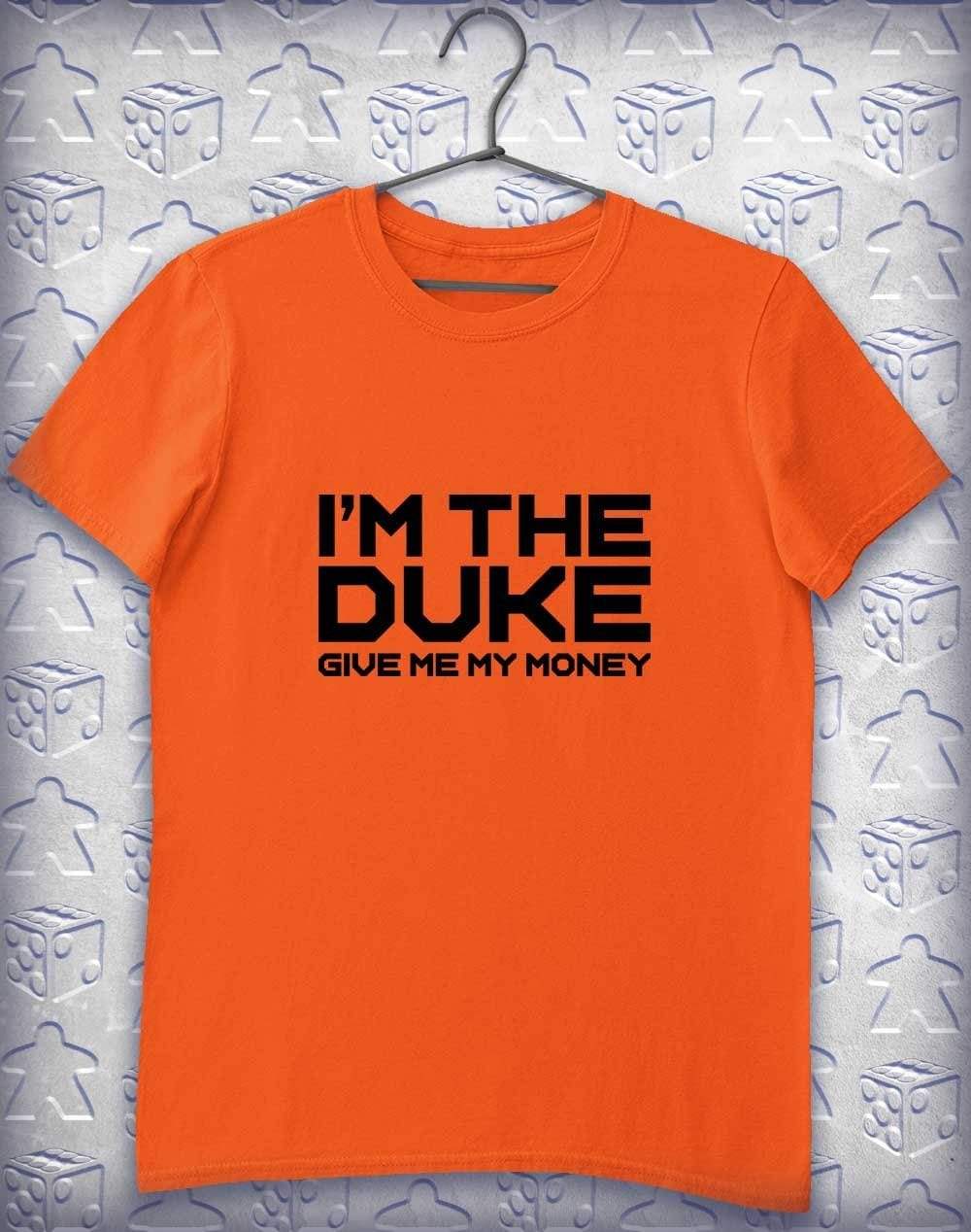 I'm the Duke Alphagamer T-Shirt S / Orange  - Off World Tees