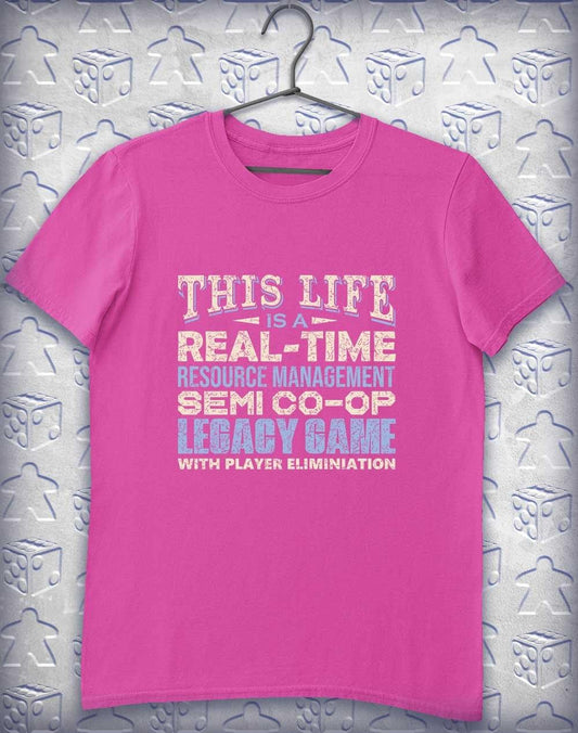 Life is a Game Alphagamer T-Shirt S / Azalea  - Off World Tees