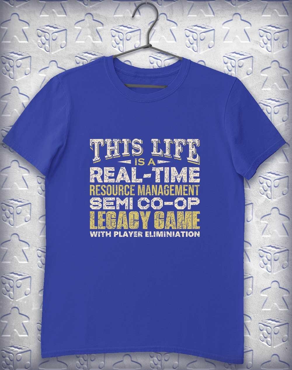 Life is a Game Alphagamer T-Shirt S / Royal  - Off World Tees