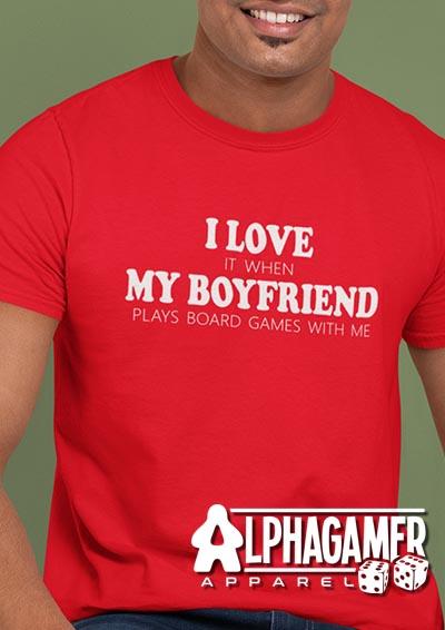 My Boyfriend Plays Games Alphagamer T-Shirt  - Off World Tees