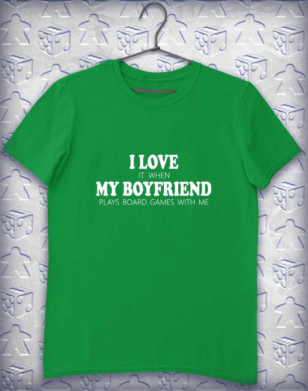 My Boyfriend Plays Games Alphagamer T-Shirt S / Irish Green  - Off World Tees