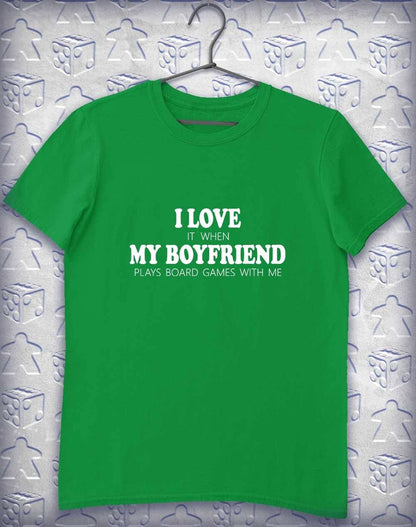 My Boyfriend Plays Games Alphagamer T-Shirt S / Irish Green  - Off World Tees