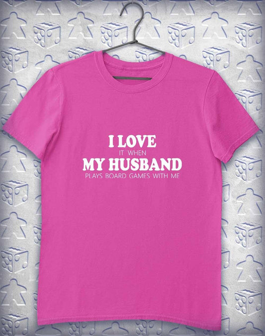 My Husband Plays Games Alphagamer T-Shirt S / Azalea  - Off World Tees