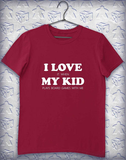 My Kid Plays Games Alphagamer T-Shirt S / Cardinal Red  - Off World Tees