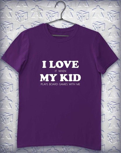 My Kid Plays Games Alphagamer T-Shirt S / Purple  - Off World Tees