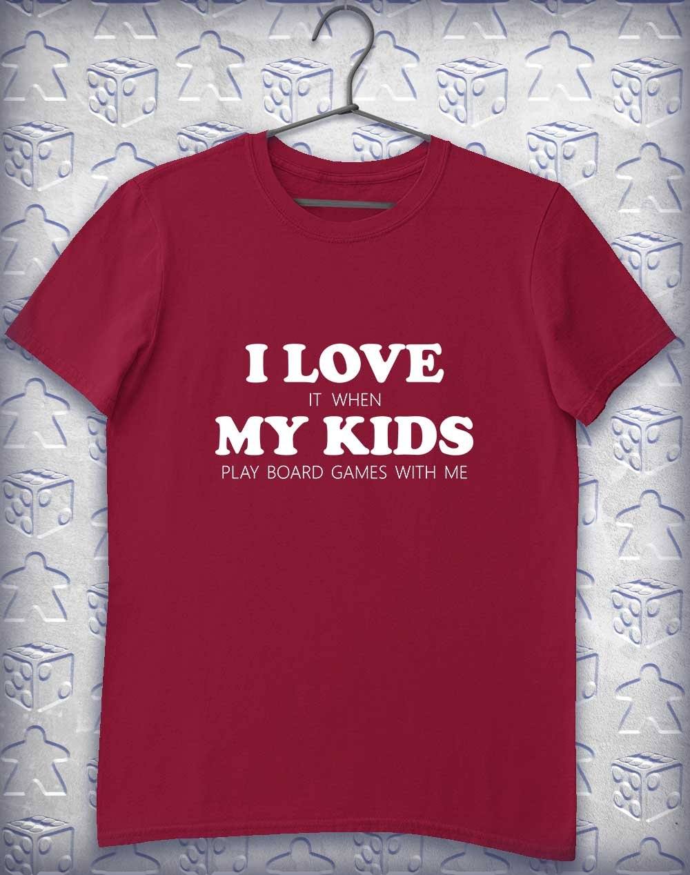 My Kids Play Games Alphagamer T-Shirt S / Cardinal Red  - Off World Tees