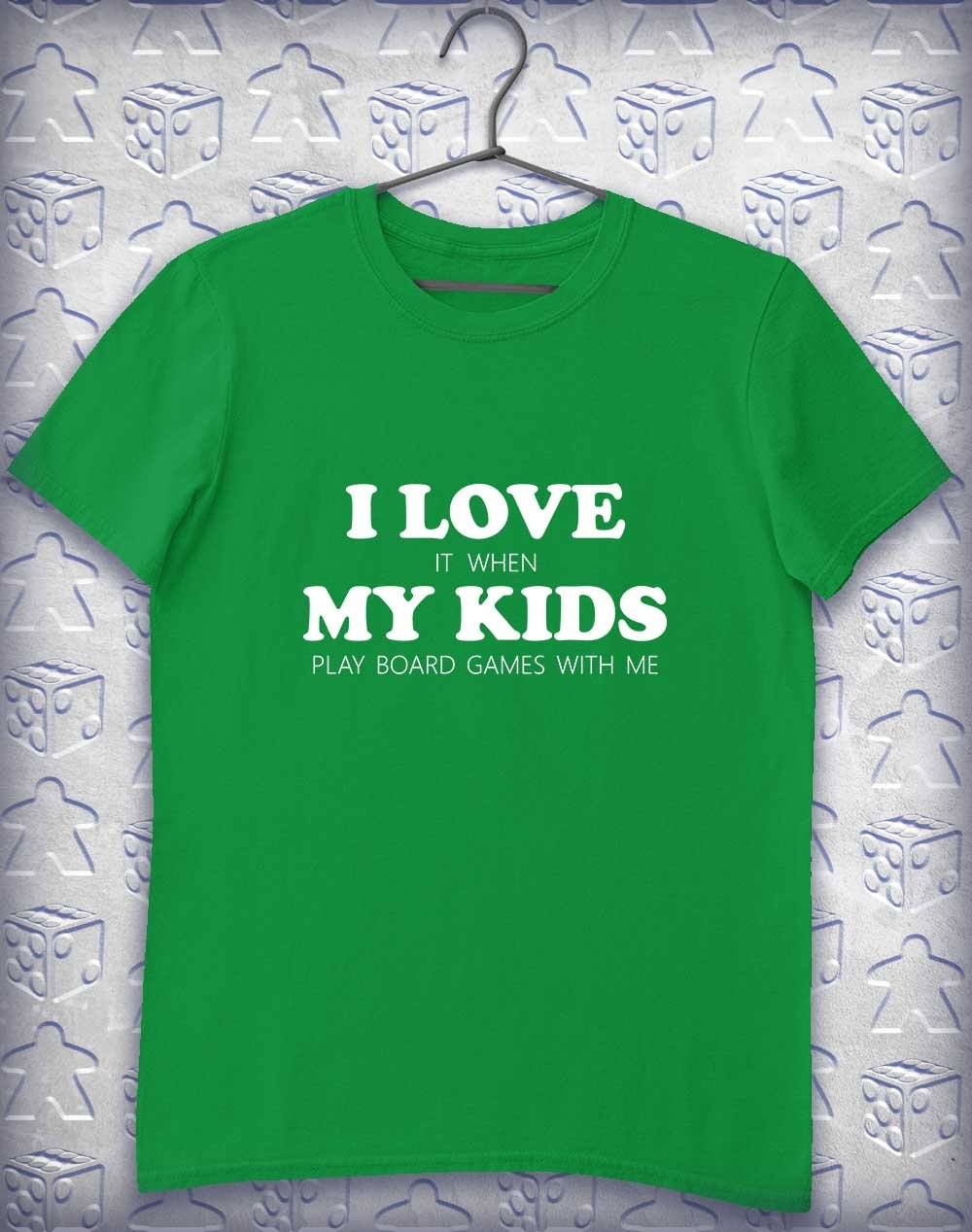 My Kids Play Games Alphagamer T-Shirt S / Irish Green  - Off World Tees