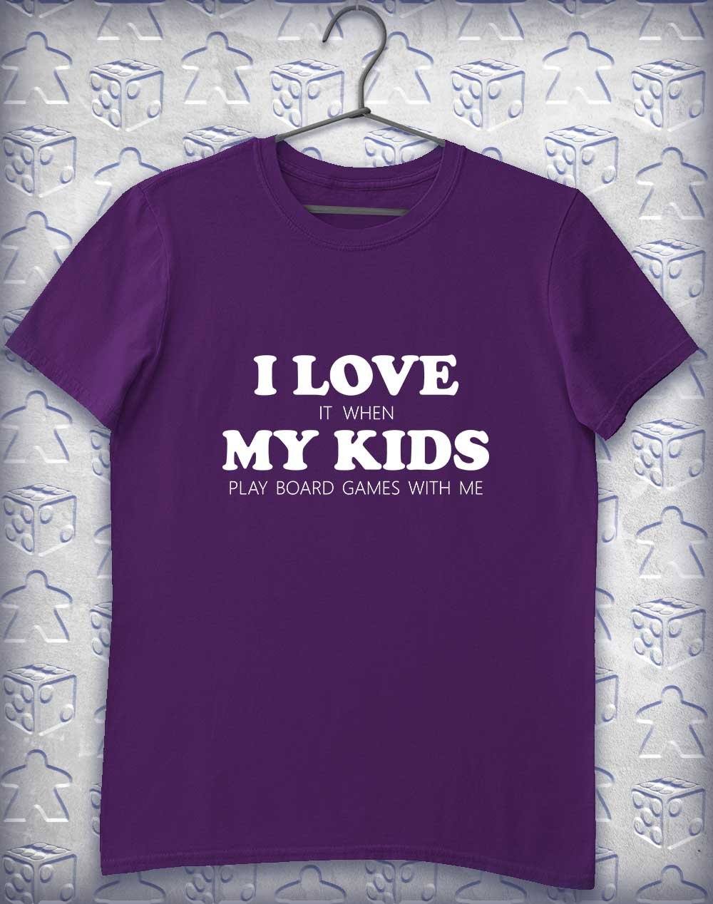 My Kids Play Games Alphagamer T-Shirt S / Purple  - Off World Tees