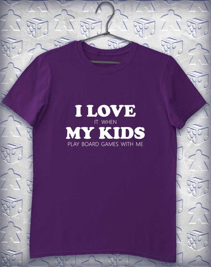 My Kids Play Games Alphagamer T-Shirt S / Purple  - Off World Tees