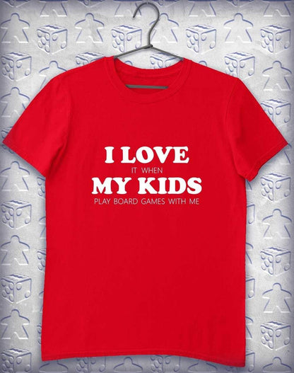 My Kids Play Games Alphagamer T-Shirt S / Red  - Off World Tees