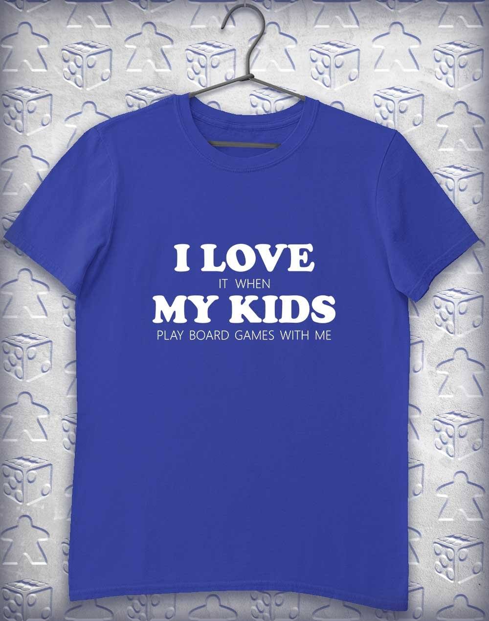 My Kids Play Games Alphagamer T-Shirt S / Royal  - Off World Tees