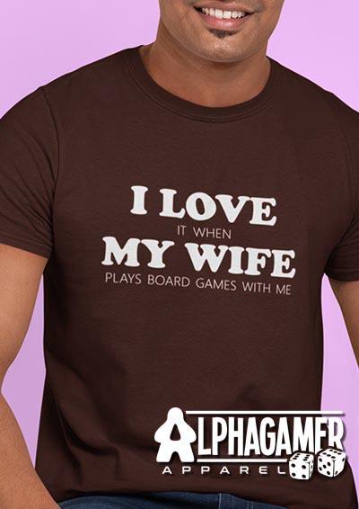 My Wife Plays Games Alphagamer T-Shirt  - Off World Tees