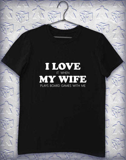 My Wife Plays Games Alphagamer T-Shirt S / Black  - Off World Tees
