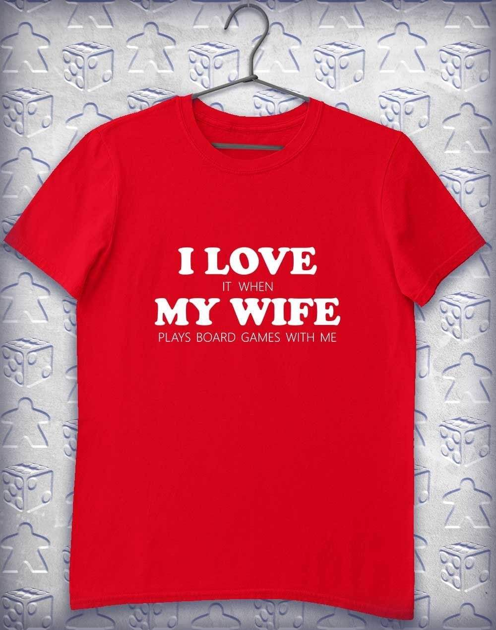My Wife Plays Games Alphagamer T-Shirt S / Red  - Off World Tees