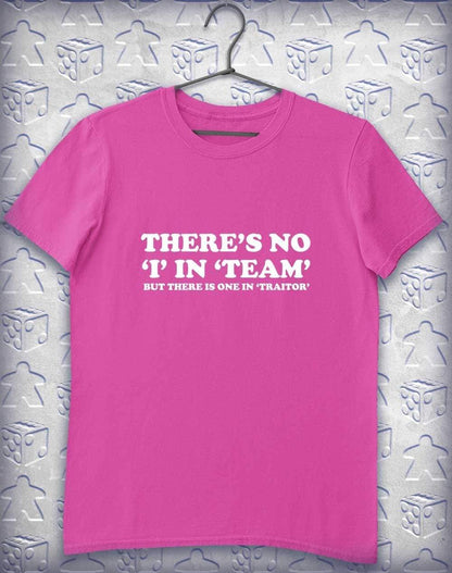 No I in Team Alphagamer T-Shirt S / Azalea  - Off World Tees