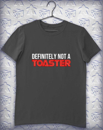 Not a Toaster Alphagamer T Shirt L / Charcoal  - Off World Tees