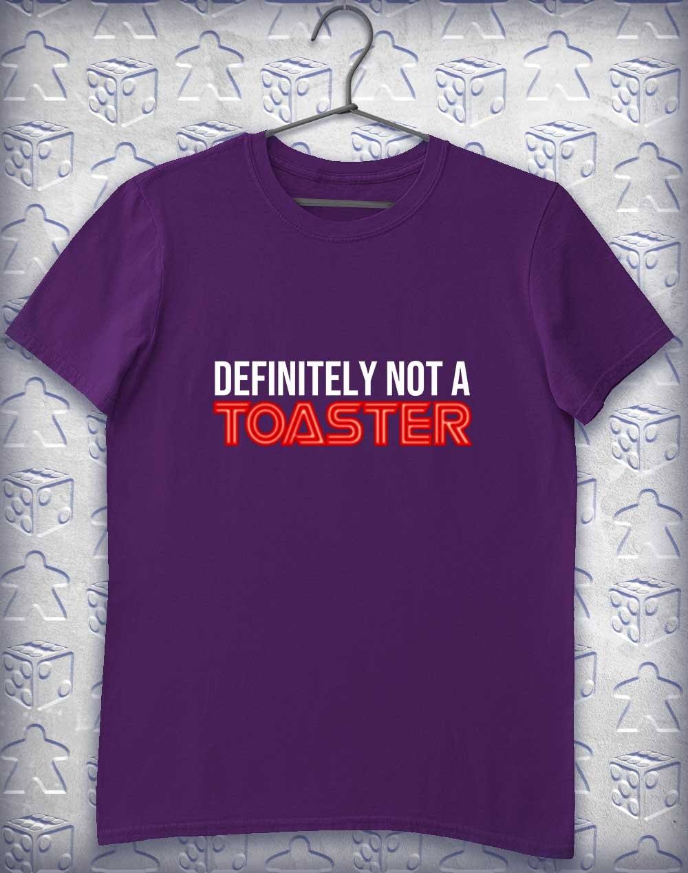 Not a Toaster Alphagamer T Shirt S / Purple  - Off World Tees