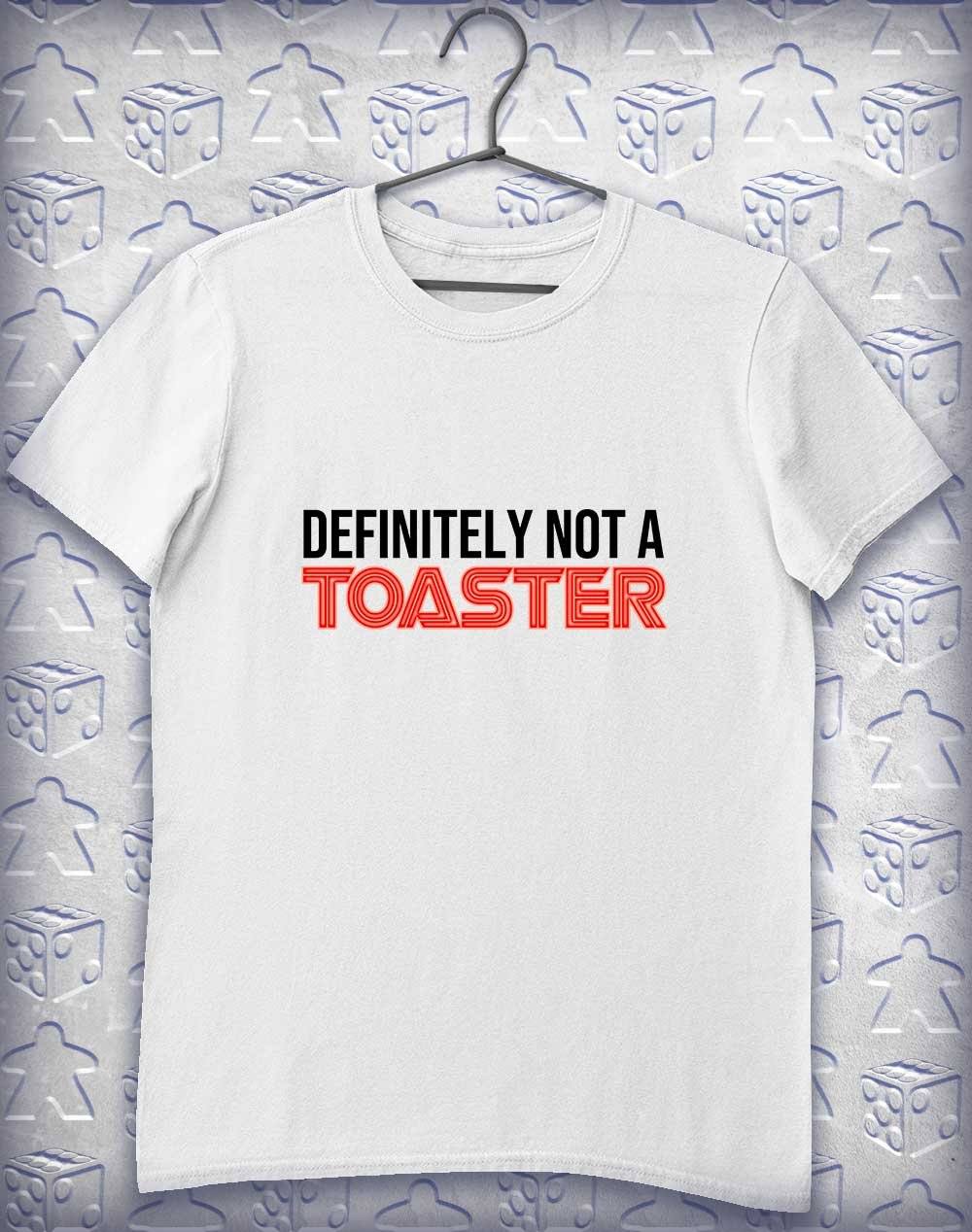 Not a Toaster Alphagamer T Shirt S / White  - Off World Tees