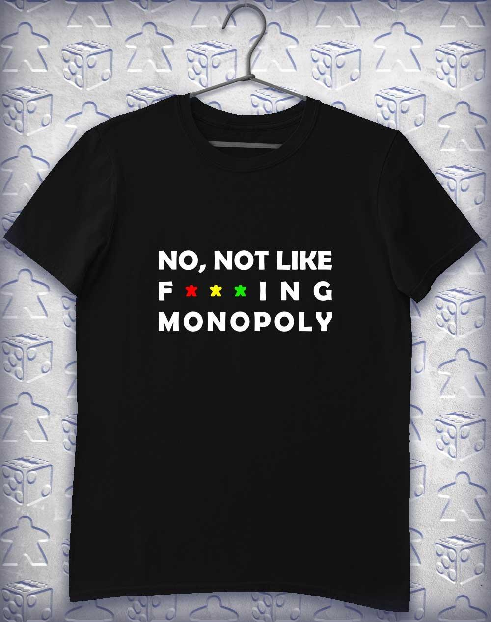 Not Like Monopoly Alphagamer T-Shirt S / Black  - Off World Tees