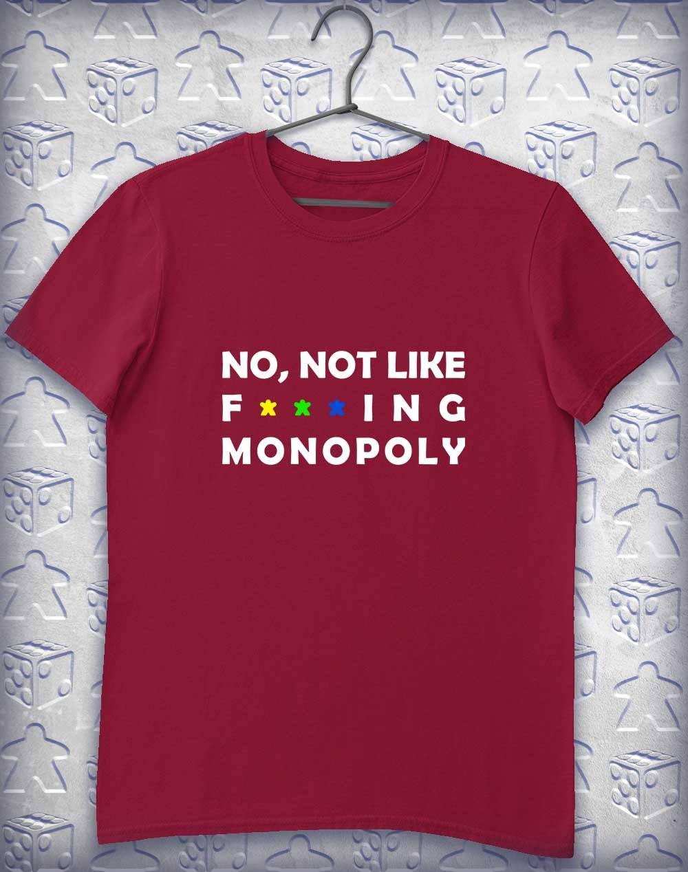 Not Like Monopoly Alphagamer T-Shirt S / Cardinal Red  - Off World Tees
