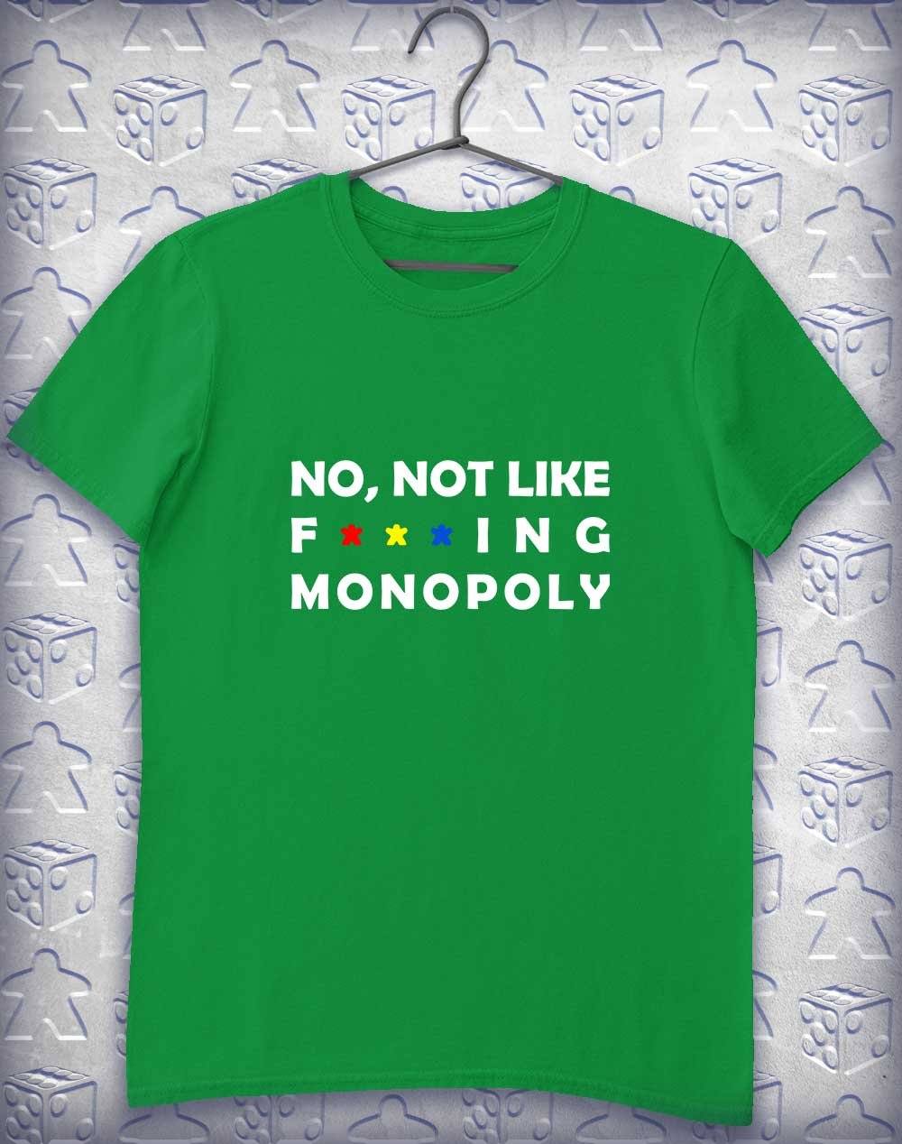 Not Like Monopoly Alphagamer T-Shirt S / Irish Green  - Off World Tees
