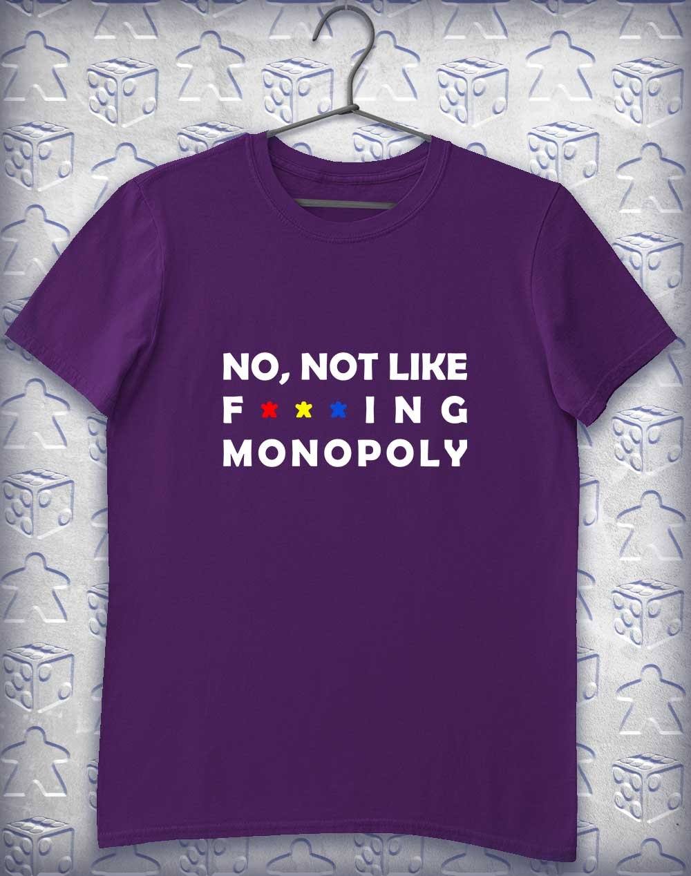 Not Like Monopoly Alphagamer T-Shirt S / Purple  - Off World Tees