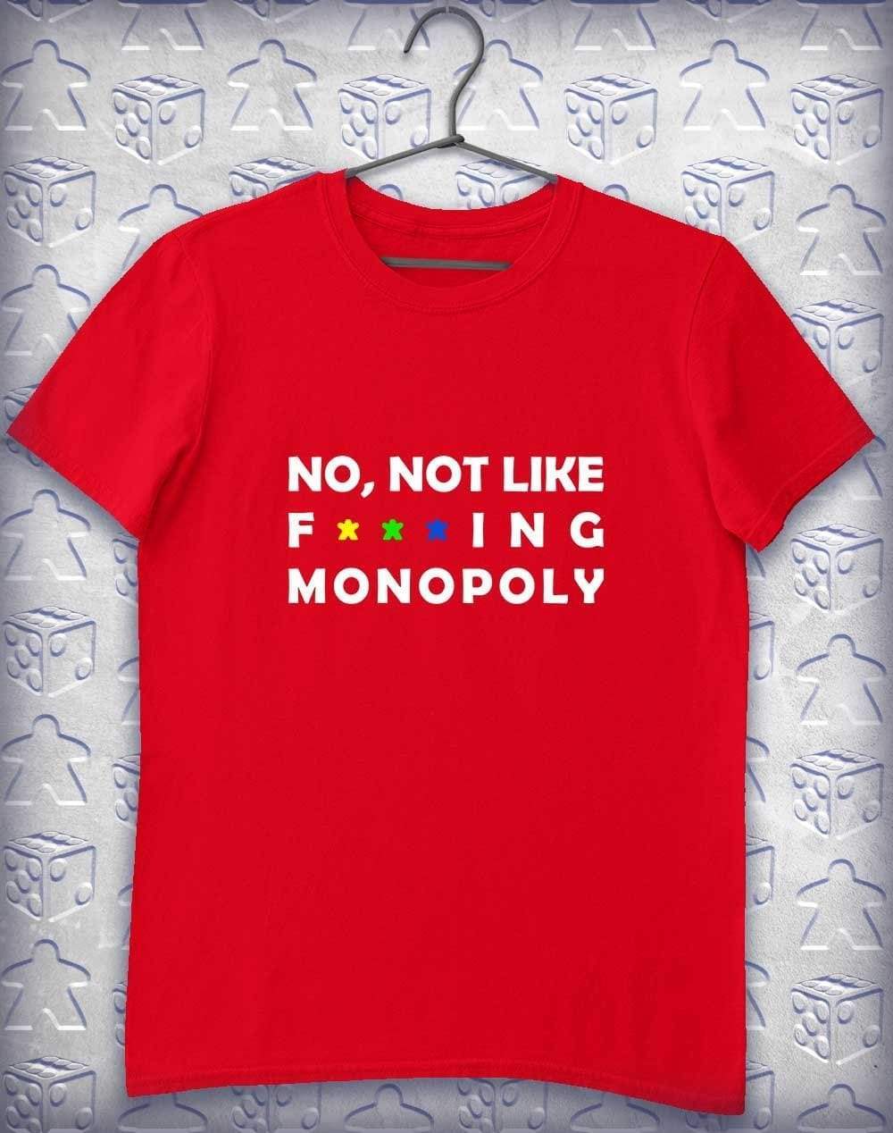 Not Like Monopoly Alphagamer T-Shirt S / Red  - Off World Tees