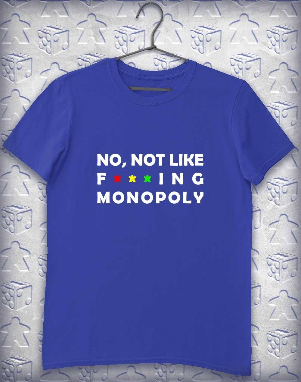 Not Like Monopoly Alphagamer T-Shirt S / Royal  - Off World Tees