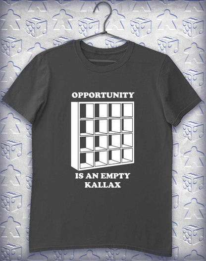 Opportunity Kallax Alphagamer T Shirt S / Charcoal  - Off World Tees