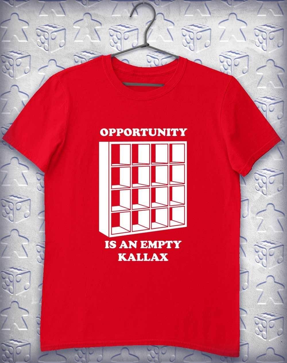 Opportunity Kallax Alphagamer T Shirt S / Red  - Off World Tees