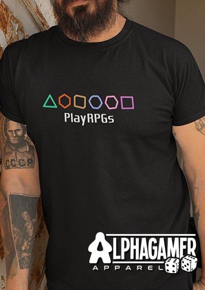 PlayRPGs Alphagamer T-Shirt  - Off World Tees